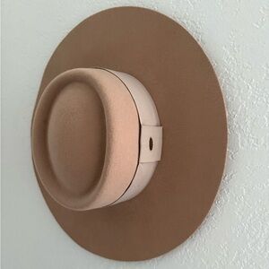 CC Wide Brim Tan Hat